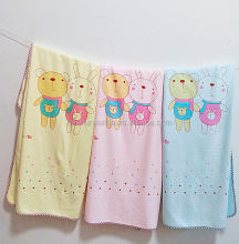 Microfiber Baby Towel Blanket - Towelket for Infant Bath