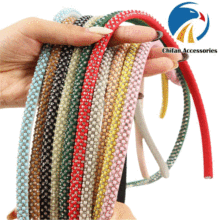 Shimmering Rhinestone Shoe Lace Embellishments