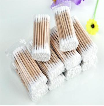 N199 Medical wooden stick cotton swabs