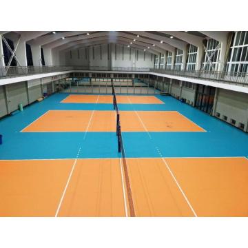 pavimenti in campo di pallavolo personalizzato