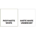 PVDF Matte White 2mmThick Aluminum Sheet Plate