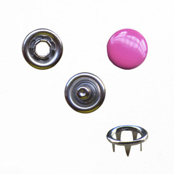 Cameo Pink Capped Prong Button