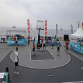 FIBA 3x3 Offizieller Gerichtsboden Basketballplatz