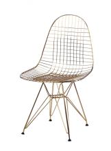 Classic Eames DKR golden wire chair replica
