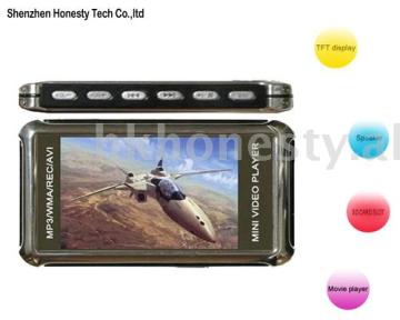 popular 2.4inch mp4 game player +loudspeaker