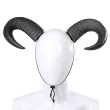 Adjustable Cross-Border Horn Headdress: Unique Devil Horn Costume Props for Carnival Parties and Festive Decorations