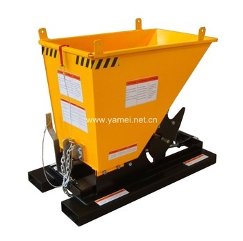 2000 lbs Capacity Front Release Self Dumping Hopper