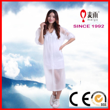 adult pvc long rain wear