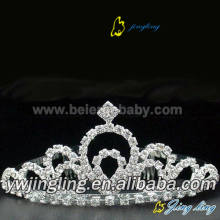 Mini Rhinestone Tiara Pageant Crowns For Doll