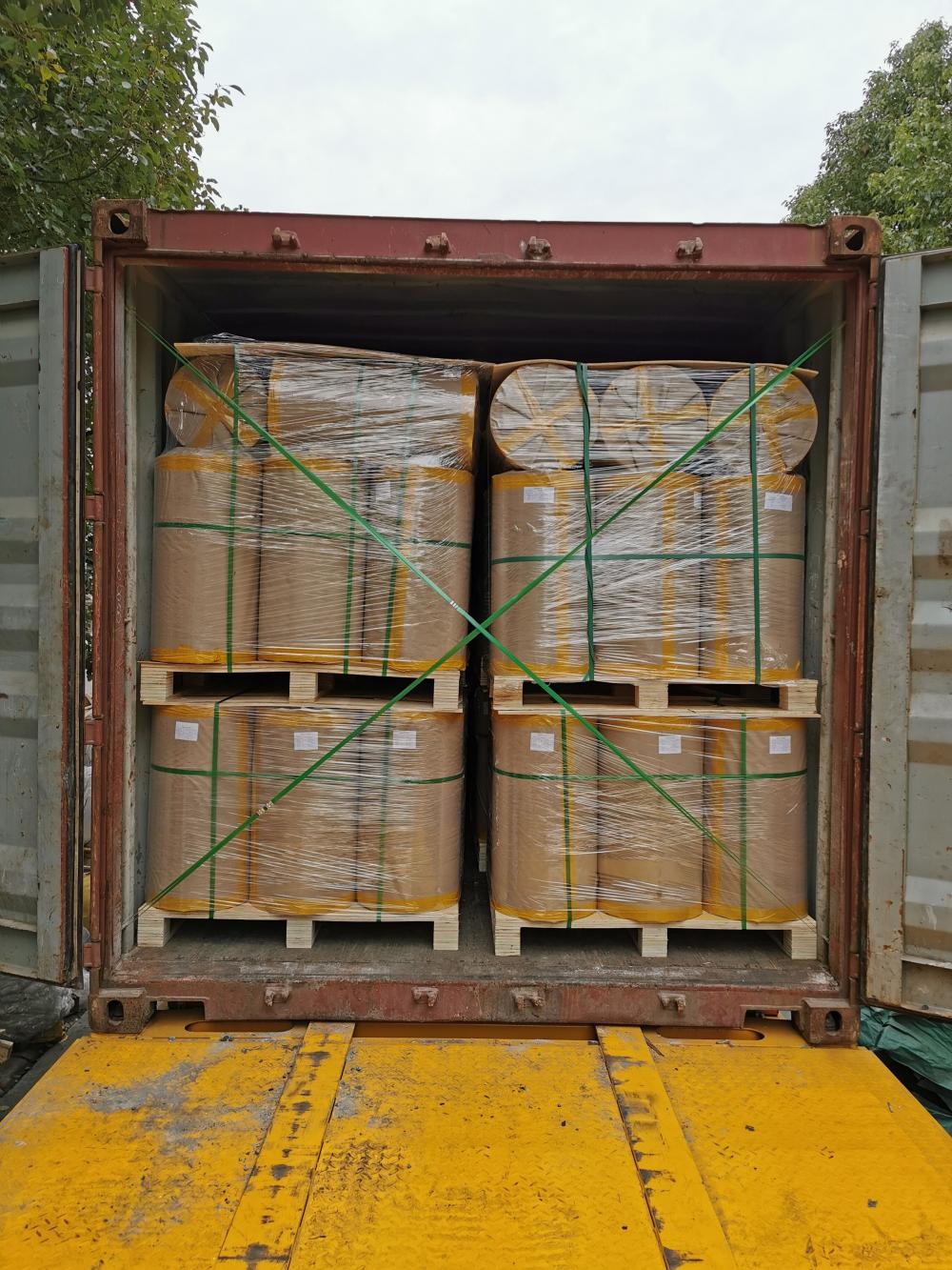 The packing of pvc film