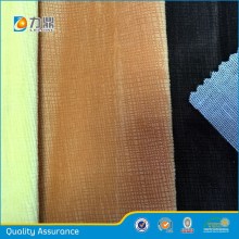 solid color stripe style burnout short hair fabric