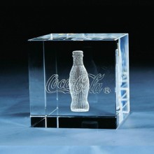 3d laser crystal cube