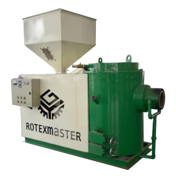 Biomass burner use biomass pellets