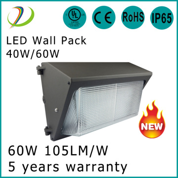 60W Outdoor IP65 Led Wall Pack Lights