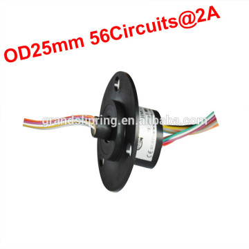 OD 25mm Laboratory equipment carbon brushes slip ring