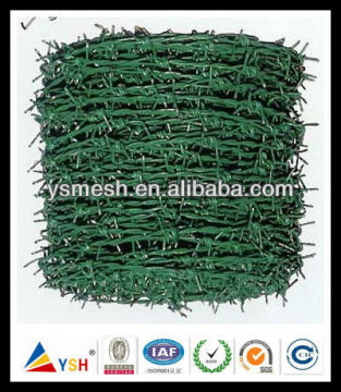 Top Quality PVC Coated Barbed Wrie