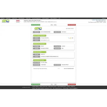 Amostra de dados de importação de borracha EPDM da Indonésia