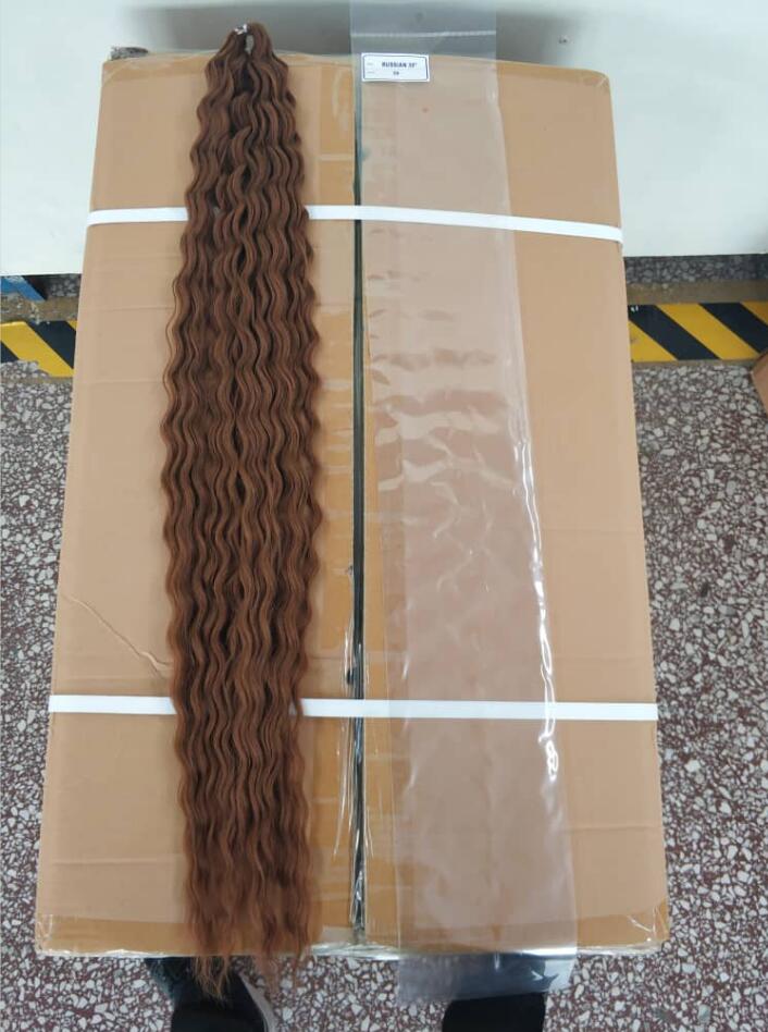 Long Curly Braiding Hair Synthetic 30inch Blonde Pink Brown Water Wave Crochet Wavy Braiding Hair