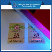 security label uv resistant label