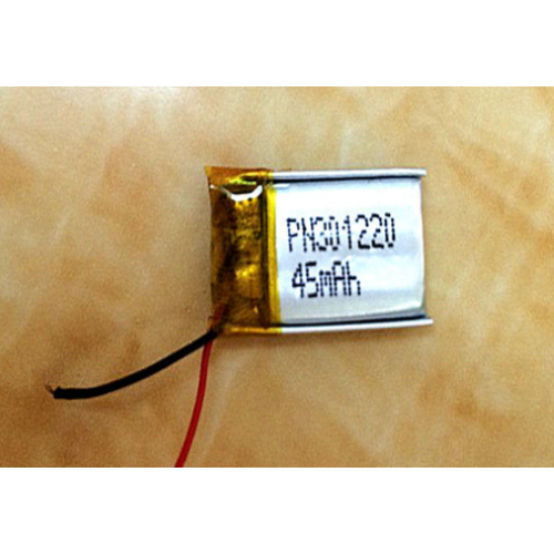 45mAh Lithium ion Polymer Battery for Smartwatch (LP1X2T3)