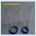 Almacenamiento de tarro de vidrio de alta calidad hecho por vidrio de borosilicato Pyrex