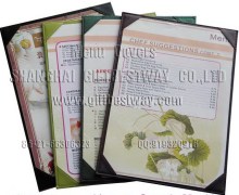 Single menu board menu cover table menu holder