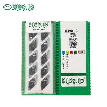 Chengdu Daoqin GER Series Tungsten Carbide Inner Hole Grooving Tools and Inserts