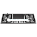 Cooktops a gás e elétricos de novo design