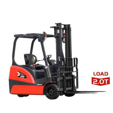 Sıcak seri Dört Tekerlekli 3Ton Elektrikli Forklift