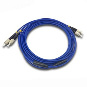 Armoured Fiber Optic Patch Cord FC-FC SM Duplex