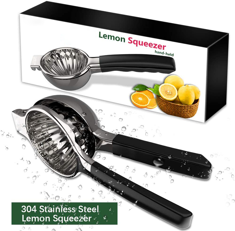 kitchen tools manual citrus juice squeezer stainless steel lemon squeezer