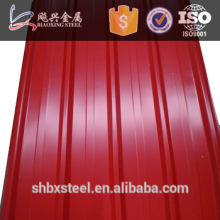 Galvanized Corrugated Colorful Roofing Tile