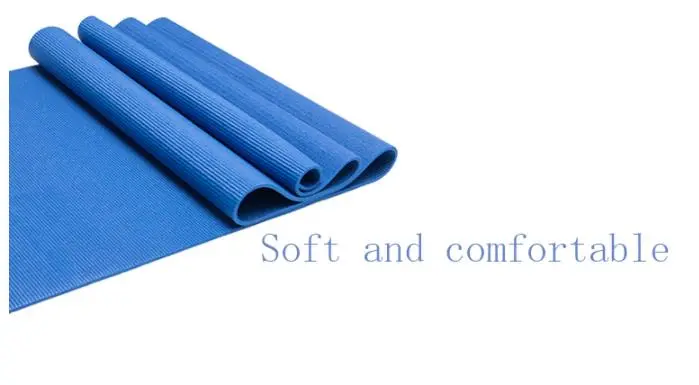 Eco Friendly Gym PVC Custom Print Yoga Mat 3mm 4mm 5mm 6mm 8mm with Carry Strap