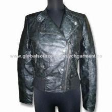 Women's Pig Split Leather Jacket