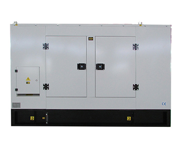 Strong power output silent container type 1200kw diesel engine generator set with high voltage alternator