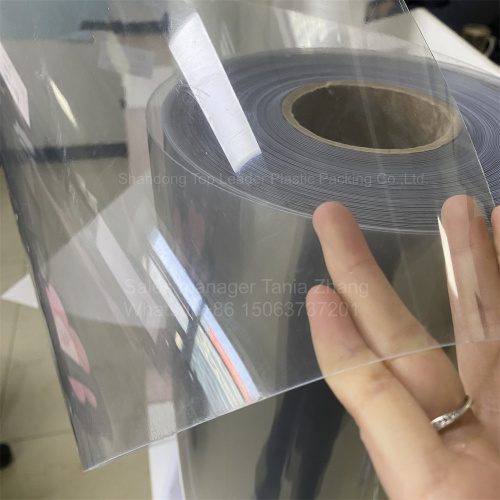 Lembaran PVC ketelusan yang tinggi untuk termoforming