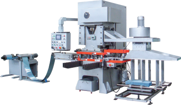 C-type fin press machine