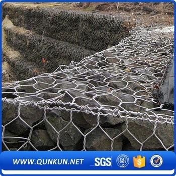 Berat galvanis Gabion BOX ASTM