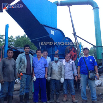 PS1210 Hammer Mill Shredder at Foreign Exhibitions: Photos and Videos