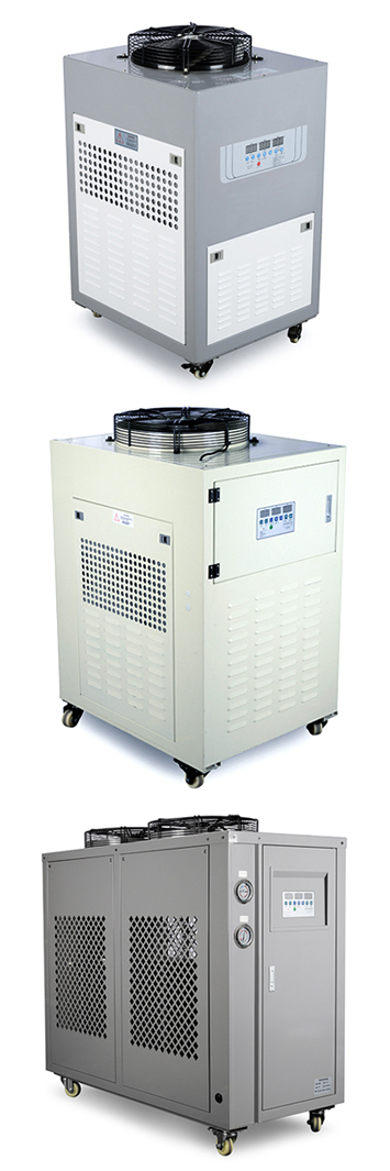CY5000 0.3HP 1100W air cooled water cooler industrial chiller for injection