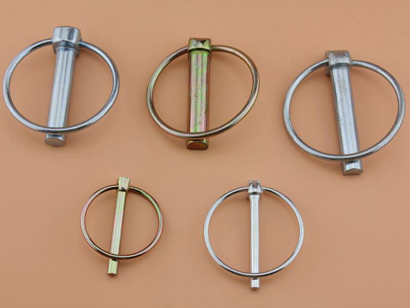 Cink sárga, DIN 11023 reteszelő tű