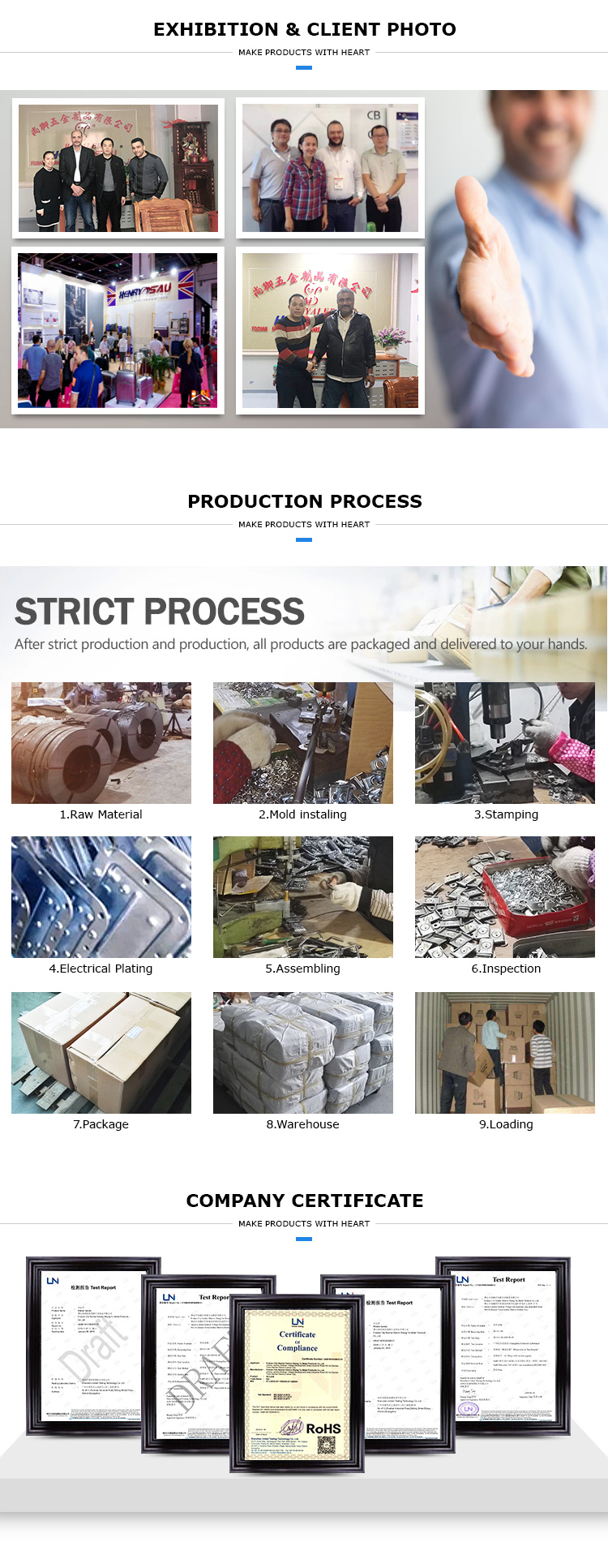 ONE STOP luggage parts top carry pull handle replacement suitcase plastic handle accessories black color grip with silver seats