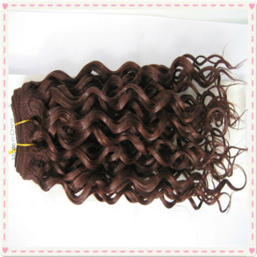 Brazilian curl human hair weave