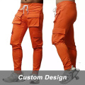 Orange Men's Jogger Pants Wholesale