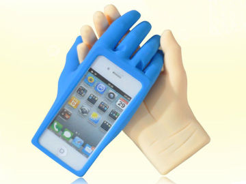 Blue Latest Hand Design Iphone 4s Protective Cases For Iphone 4