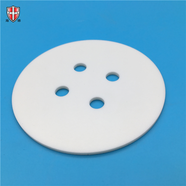 punching drilling aluminum oxide ceramic disc disk roundel