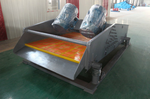 Stainless steel dewatered vibrating screen