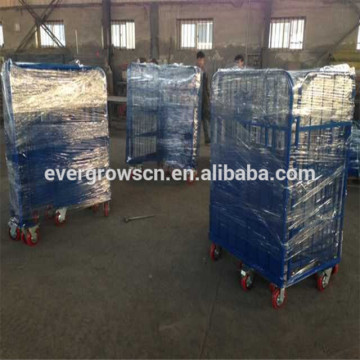 Folding supermarket warehouse Hotel Housekeeping Maid Cart Trolley