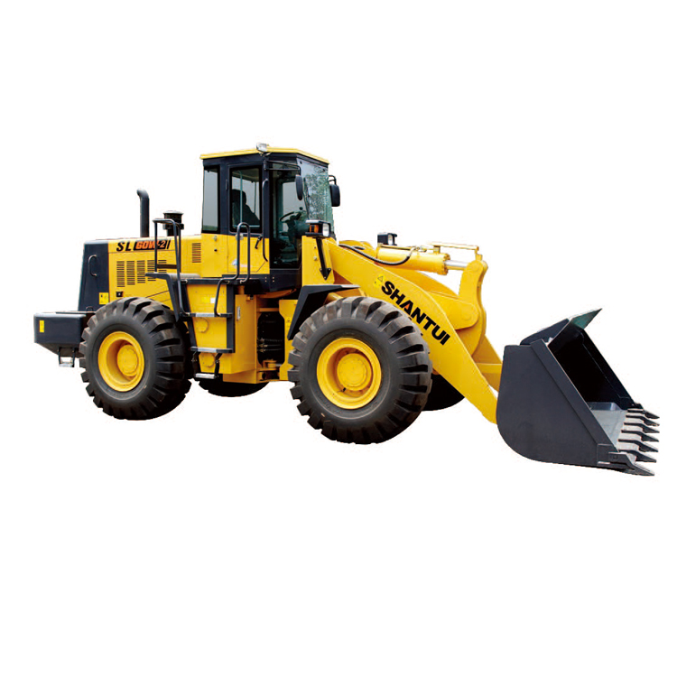 جرافة ذات عجلات Payloader Shantui SL60W-2 6ton