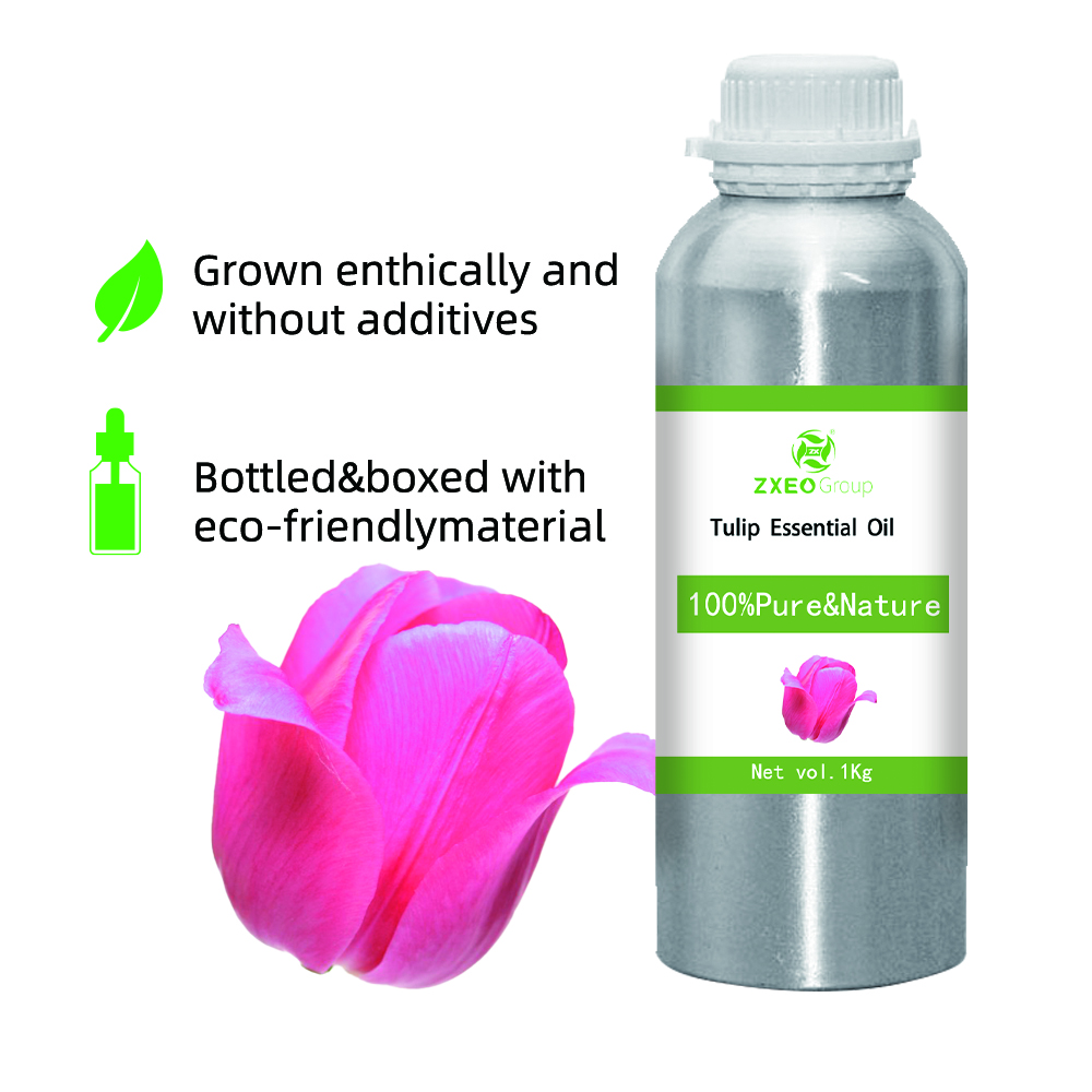 Aceite esencial de tulipán 100% puro y natural Aceite de bluk de alta calidad BLUK Oil para compradores globales El mejor precio